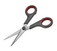Westmark Ciseaux de bricolage 14 cm - Ciseaux ménagers idéaux pour couper du plastique, du papier, du carton et plus encore - Acier inoxydable - Noir, rouge