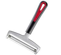 Westmark Trancheuse à fromage – rouleau et fil remplaçables, coupe variable, 12 cm, noir/rouge