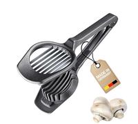 Westmark Coupe Fruits et Champignons Champion Black Edition - Trancheuse Précise pour Champignons, Kiwis et Fraises - Anthracite