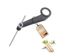 Westmark coupe-radis en spirale Radimax Black Edition - Coupe-radis pratique en aluminium pour courgettes, concombres et légumes - Anthracite