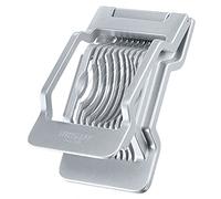 Westmark Coupe-œuf Justus – Fils de coupe en acier inox, tension individuelle, Aluminium/acier, Gris