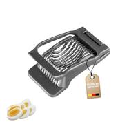 Westmark Coupe-Œuf à Tranches Rondes et Ovales, Fils de Coupe en Acier inoxydable à tension individuelle, Aluminium/Acier inoxydable, Duplex, Anthracite, 1020226Z