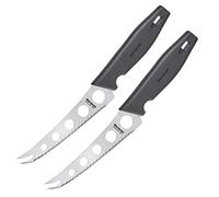 Westmark Couteau à Fromage / Trancheur Professionnel, Longueur de la lame :13,5 cm, Longueur : 25 cm, Acier Inoxydable/Plastique, Master Line, Noir/Argent, 135622E3