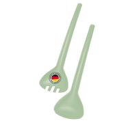 Westmark Couverts à salade/à servir, 2 pièces, Longueur : 26,6 cm, Plastique, Traditionnel, Couleur : Vert menthe, 2090227M
