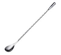 Westmark Cuillère de bar James - Accessoire de bar pratique pour mélanger des cocktails - Cuillère spirale de qualité supérieure pour de délicieux longs drinks - Manche long - Acier inoxydable 18/8