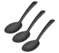 Westmark Cuillères à Servir Gentle - Lot de 3, graduées 20/40/60 ML | Pour mélanger et servir la salade au buffet, grand cuilleron, manche court, résistent jusqu'à 210 °C, sans BPA, 286422E3