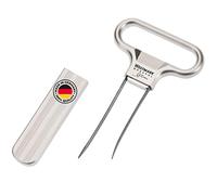 Westmark Déboucheur /Emboucheur, Tire-Bouchon à Lame/Clip, avec Décapsuleur, Zinc/Acier moulé sous pression, Ah-So, Argenté, Finition satinée 62853380