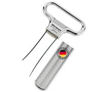 Westmark Déboucheur/Tire-bouchon avec Ouvre-Bouteille, Monopol Edition, Acier/Fonte de Zinc, Ah-So, Chromé, 6285336C, Argent