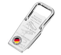 Westmark Décapsuleur, Bouchon et Ouvreur de Couvercle, 3 en 1, Acier/Caoutchouc, 8,6 x 3,7 x 1,5 cm, Hermetus, Argenté/Rouge, 61832270