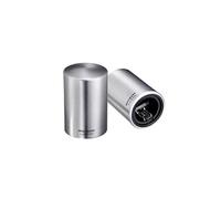 Westmark Ouvre-bouteille Automatique, Pour ouvrir les Bouteilles à Bouchon Couronne, Aluminium brossé, Push&Pull, Argenté, 5,3 x 5,3 x 8 cm