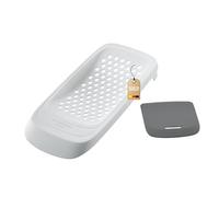 Westmark Eminceur de spätzles avec racloir souple, Plastique, Gris/Blanc, 61132270