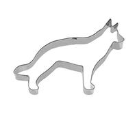 Westmark Emporte-Pièces Chien/Wolf, 10 x 6 cm, Acier Inoxydable, Argent, 10,2 x 5,9 x 2,2 cm