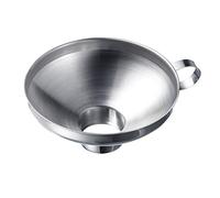 Westmark Entonnoir à Confiture et Conserve avec long Col de Remplissage, diamètre du col de remplissage (intérieur environ 3,5 cm), en Acier inoxydable, Argenté, 12442270