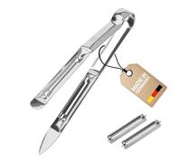 Westmark Éplucheur d'Asperges avec 2 Lames de Rechange, Monopol Edition, Asparago Due, Acier inoxydable, 607233E6