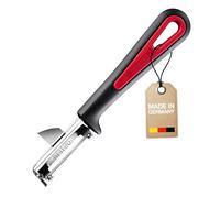 Westmark Eplucheur économe Universel/Eplucheur Pendulaire avec Ergot affûté, pour Gauchers, Gallant, avec Lame vissée en Acier inoxydable, noir/rouge, 29032270