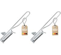 Westmark Éplucheur Universel/Éplucheur Pendulaire avec Ergot affûté, Acier inoxydable/acier, Famos, Argenté, 106122E1 (Lot de 2)