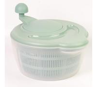 Westmark essoreuse à salade, capacité : 5 litres, 26 cm, plastique, sans BPA, Fortuna, couleur : transparent/vert, 2432224M