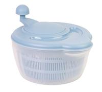 Westmark Essoreuse à salade Fortuna - 5 l, Ø 26 cm, sans BPA | Laver, essorer et servir avec un seul ustensile, plastique, transparent/bleu, 2432224B