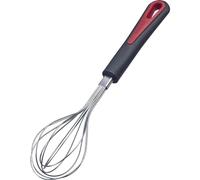Westmark Fouet Gallant, fils très élastiques, indéformable, longueur : environ 24 cm, acier inoxydable/plastique, Gallant, mini, noir/rouge/argent, 29512270
