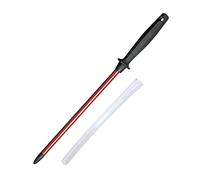 Westmark Fusil à Aiguiser + Protège-barre, Longueur: 35,3 cm, ru ritté/plastique, Sieger-Long-Life, Rouge/noir, 197122E6