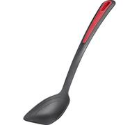 Westmark Gallant Plus 29622275 Cuillère à poêle, résistante à la chaleur jusqu'à 270°C/518°F, en forme de pelle, échelle interne : 15, 30 et 45 ml, plastique, noir/rouge