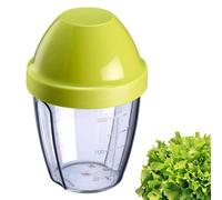 Westmark Gobelet Mélangeur/Shaker avec Disque de Mélange Amovible, Capacité : 0,25 l, hauteur : 12,8 cm, Plastique, sans BPA, Mix-Ei, Couleur : clair/vert, 3089227A
