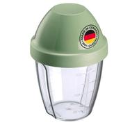 Westmark Gobelet Mélangeur/Shaker avec Disque de Mélange Amovible, Capacité : 0,25 L, Hauteur : 12,8 cm, Plastique, sans BPA, Mix-Ei, Couleur : Clair/Vert, 3089227M