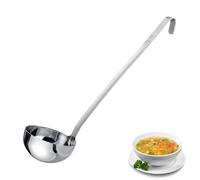 Westmark Ladle Pro - Petite louche à soupe en acier inoxydable pour la cuisine professionnelle - Louche pour sauces, vinaigrettes, etc. - Argent, Ø 11 cm, 350 ml