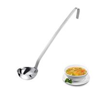 Westmark Ladle Pro - Petite louche à soupe en acier inoxydable pour la cuisine professionnelle - Louche pour sauces, vinaigrettes, etc. - Argent, Ø 8 cm, 125 ml