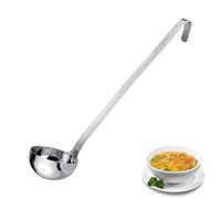 Westmark Ladle Pro - Petite louche à soupe en acier inoxydable pour la cuisine professionnelle - Louche pour sauces, vinaigrettes, etc. - Argent, Ø 9 cm, 200 ml