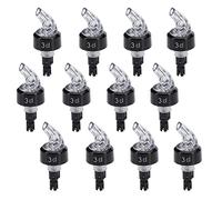 Westmark Lot de 12 doseurs/doseurs doseurs, doseur par bec verseur 3 cl, plastique, Auto-Pour, transparent, 993022E2