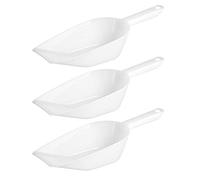 Westmark Lot de 3 pelles à pâtisserie, pesée, remplissage, capacité de 800 ml chacune, plastique, Halvar, blanc, 909722E2