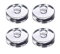 Westmark Lot de 4 poids de fermentation - Kit de fermentation composé de 4 poids à fermenter, poids en verre en deux tailles, accessoires de fermentation - verre, Ø 7 cm, lot de 4