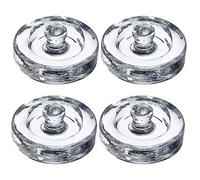 Westmark Lot de 4 poids de fermentation - Kit de fermentation composé de 4 poids à fermenter, poids en verre en deux tailles, accessoires de fermentation - verre, Ø 8 cm, lot de 4