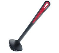 Westmark Louche: Cuillère à Sauce / Louche à Sauce, résistant à la chaleur jusqu'à 270 °C, PPA, Longueur : 29 cm, Gallant Plus, Noir/rouge, 29542275
