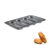 Westmark Moule à minibaguettes 4 places noir 0,90 kg