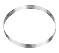 Westmark Moule À Tarte - Formes Parfaites Pour Tartes et Quiches - Résultat de Cuisson Uniforme Grâce à la Perforation - Couleur argent, Ø 20 Cm