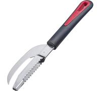 Westmark Outil à Poisson, 2en1 : Couteau et écailleur en Un, Plastique/INOX, Gallant, Noir/Rouge/Argent, 29332270