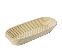 Westmark Panier à Pain/Panier de Fermentation pour Pâte à Pain, pour 1500-2000g de Pâte à Pain, Ovale, longueur : environ 40 cm, Tube de rotin, beige clair, 32022270