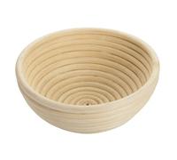 Westmark Panier à Pain/Panier de Fermentation pour Pâte à Pain, Pour 750-1000g de Pâte à Pain, Rond, Diamètre : 17,5 cm, Tube de rotin, beige clair, 32082270