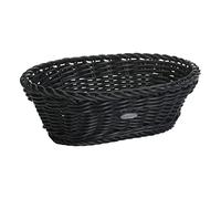 Westmark Panier Multi-usage, convient pour l'Hôtellerie et la Restauration, Ovale, env. 25 x 17 x 8,5 cm, Fibre synthétique, Saleen Edition, Marron, 02010219101