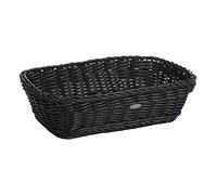 Westmark Panier Multi-usages, convient pour l'Hôtellerie et la Restauration, Rectangulaire, env. 31 x 21 x 9 cm, Fibres synthétiques, Saleen Edition, Noir, 02020219101
