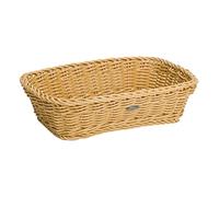 Westmark Panier Multi-usages, convient pour l'Hôtellerie et la Restauration, Rectangulaire, env. 31 x 21 x 9 cm, Fibres synthétiques, Saleen Edition, Beige clair, 02020230101