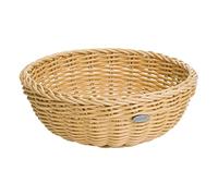 Westmark Panier Multi-usages, Convient pour l'Hôtellerie et la Restauration, Rond, Ø env. 23 cm, Hauteur : env. 9 cm, Fibre synthétique, Saleen Edition, Beige clair, 02010330101