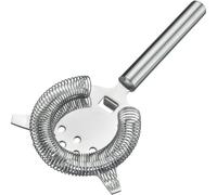 Westmark Passoire de bar Judy - Accessoire de bar pratique pour mélanger des cocktails, tamiser les morceaux de fruits et les herbes des boissons - Entraîneur à cocktail pour shaker - Acier inoxydable