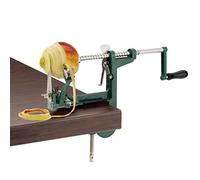 Westmark Pèle-Pomme/Eplucheur/Coupeur de Pomme, Serre-joint pour Montage sur la Table, 31 x 5,3 x 21cm, Acier Inoxydable/Aluminium, Apfeltraum, Vert/Argent, 11432260