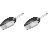 Westmark Pelle à Pâtisserie/Pesage et Remplissage, Capacité de remplissage : 210 ml (environ 170 g de farine), Aluminium, Hygia, argentéé, 91412291 (Lot de 2)