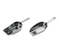 Westmark Pelle à Pâtisserie/Pesage et Remplissage, Capacité de remplissage : 650 ml (environ 575 g de farine), Aluminium, Hygia, argentéé, 91712291 & Pelle à Pâtisserie/Pesage et Remplissage, 410 ml