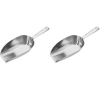 Westmark Pelle à Pâtisserie/Pesage et Remplissage, Capacité de remplissage : 75 ml (environ 63 g de farine), Aluminium, Hygia, argentéé, 91212291 (Lot de 2)