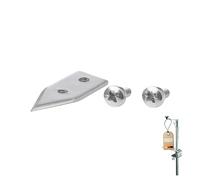 Westmark Pièces Détachées, 3 pièces, Lame de Coupe + 2 Vis pour Ouvre-Boîtes Sieger Clou 30/40/50, Acier Inoxydable, Argent, 19952280